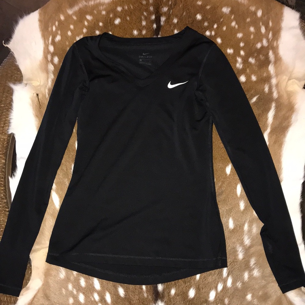 Nike dri-fit black long sleeve